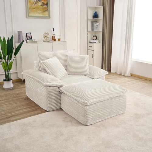 Oversized chaise lounge chair - chaise,
