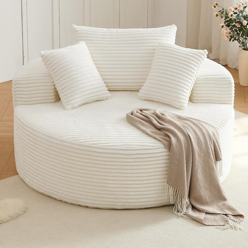 Oversized round chair - round, lounge
