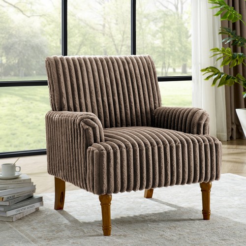 Accent chair with wide - chair, 2"