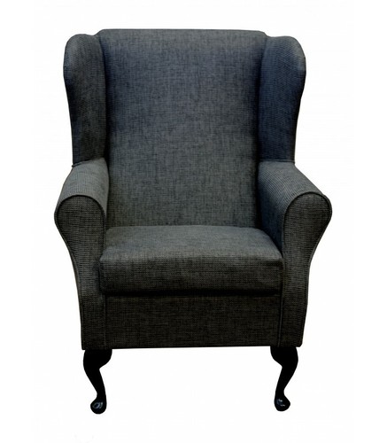 High wing back fireside chair - high,