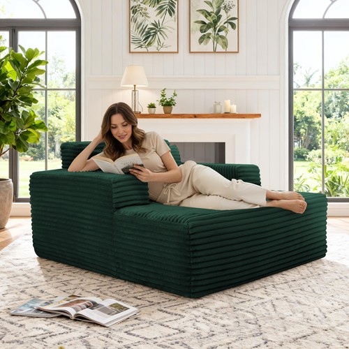 Oversized chaise lounge - 57",