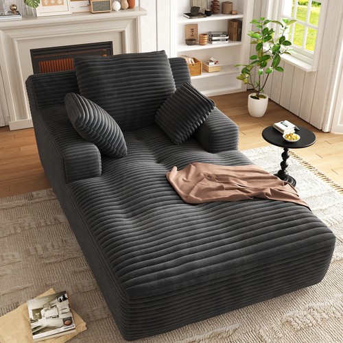 Oversized modern chaise lounge - oversized,