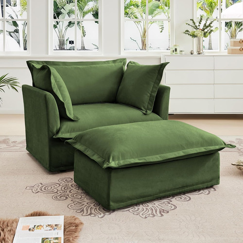 Oversized accent chair with - oversized,
