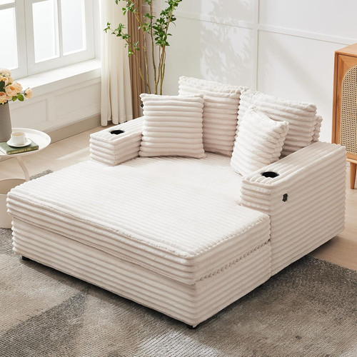 Oversized chaise lounge - 60",