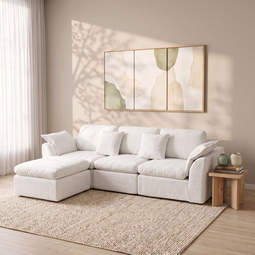 Sectional couch with movable - sectional,