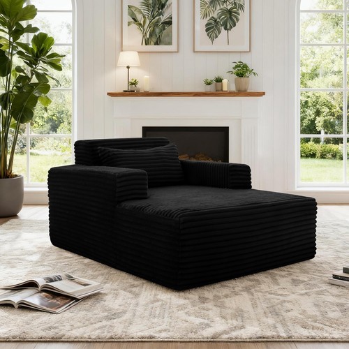 Oversized chaise lounge - 57",