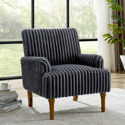 Accent chair with wide - chair, 2"