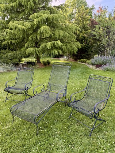 Vintage woodard style wrought - woodard,
