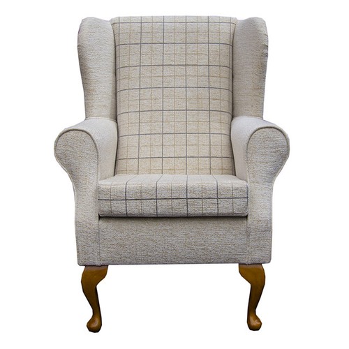 High wing back fireside chair - wing,