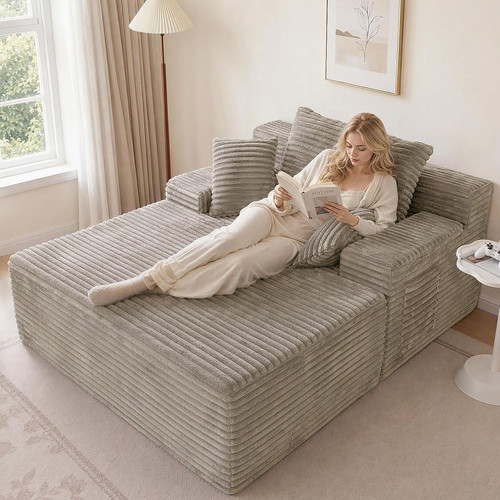 Oversized chaise lounge - chaise,