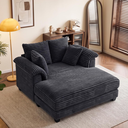56in oversized chaise lounge - 56in,