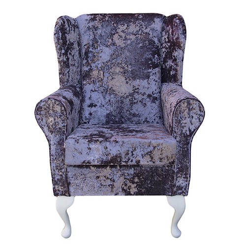High wing back fireside chair - high,